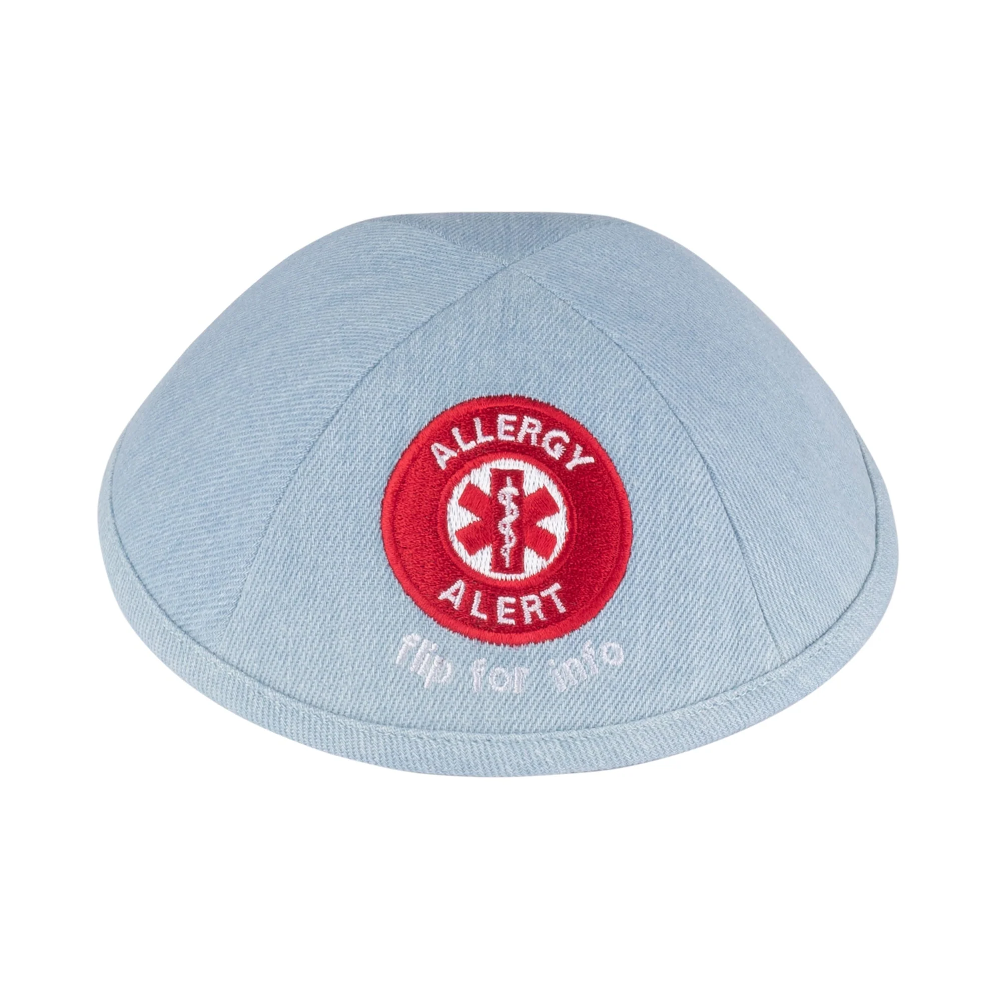 IKIPPAH ALLERGY ALERT YARMULKE - Image 4