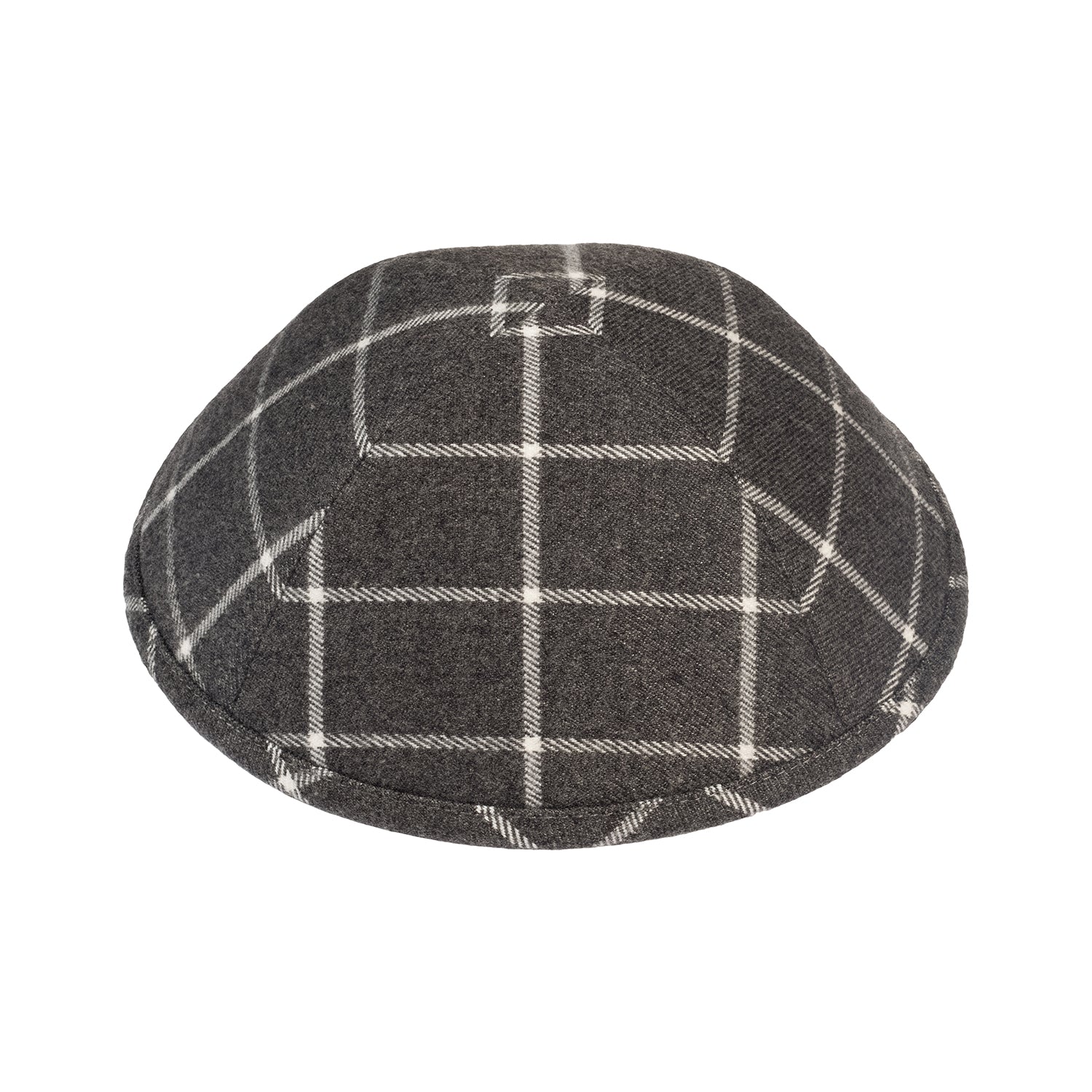 IKIPPAH WOOL PLAID YARMULKE - Image 7
