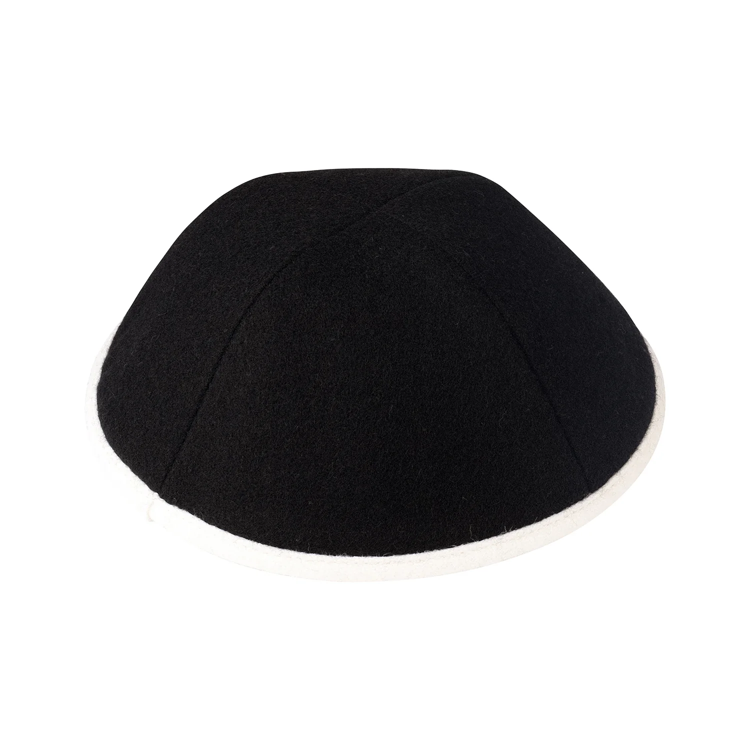 IKIPPAH WOOL W/ LEATHER RIM YARMULKE - Image 15