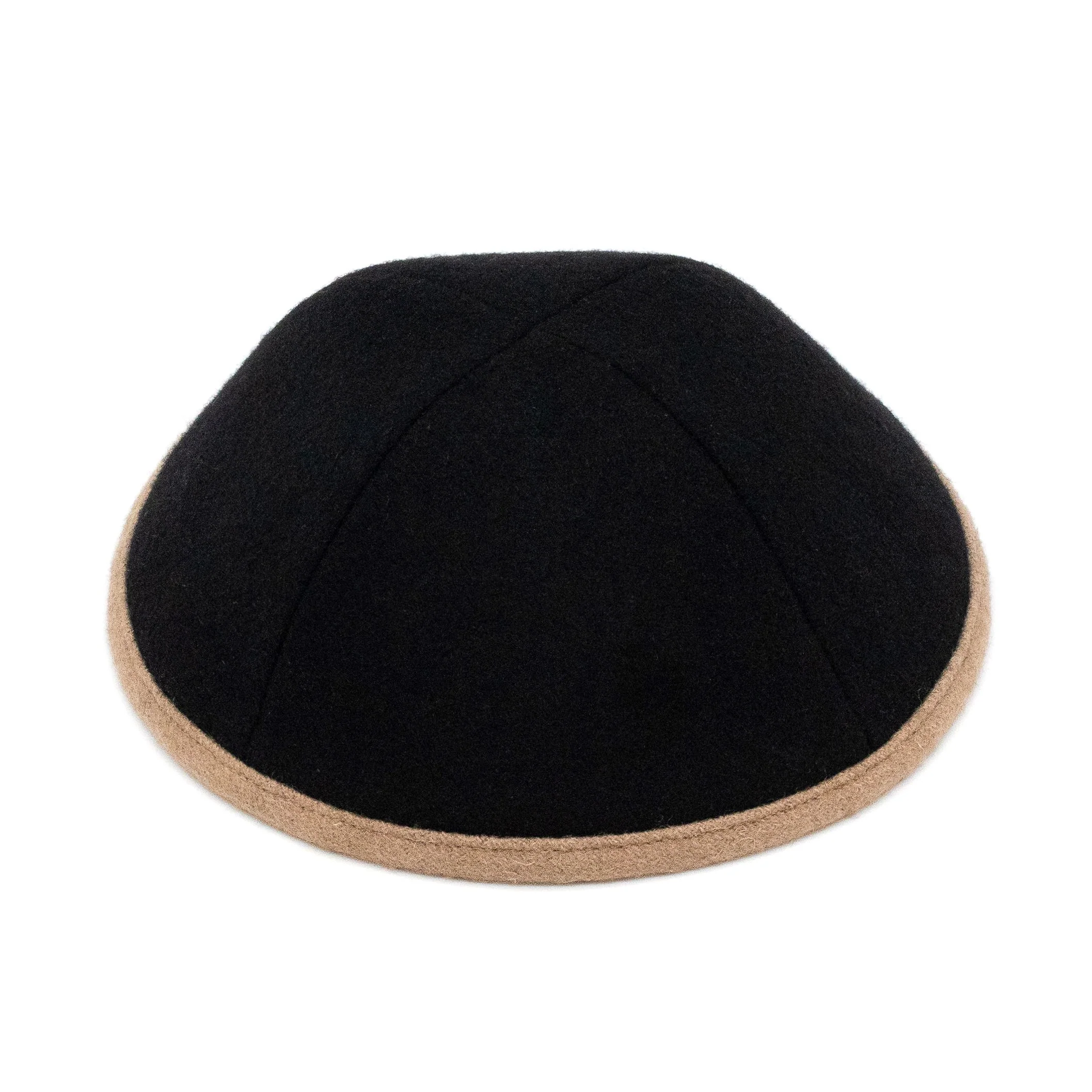 IKIPPAH WOOL W/ LEATHER RIM YARMULKE - Image 17