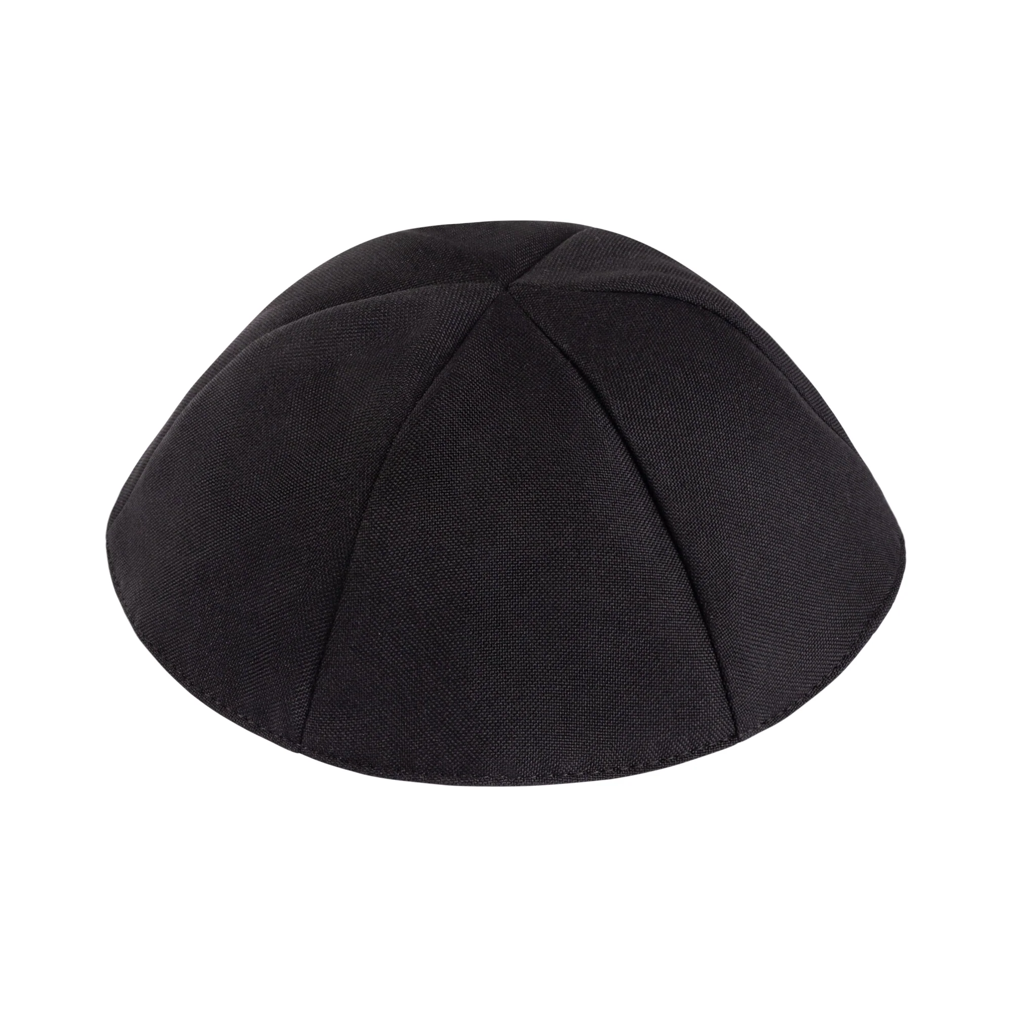 IKIPPAH BLACK TERYLENE YARMULKE - Image 2