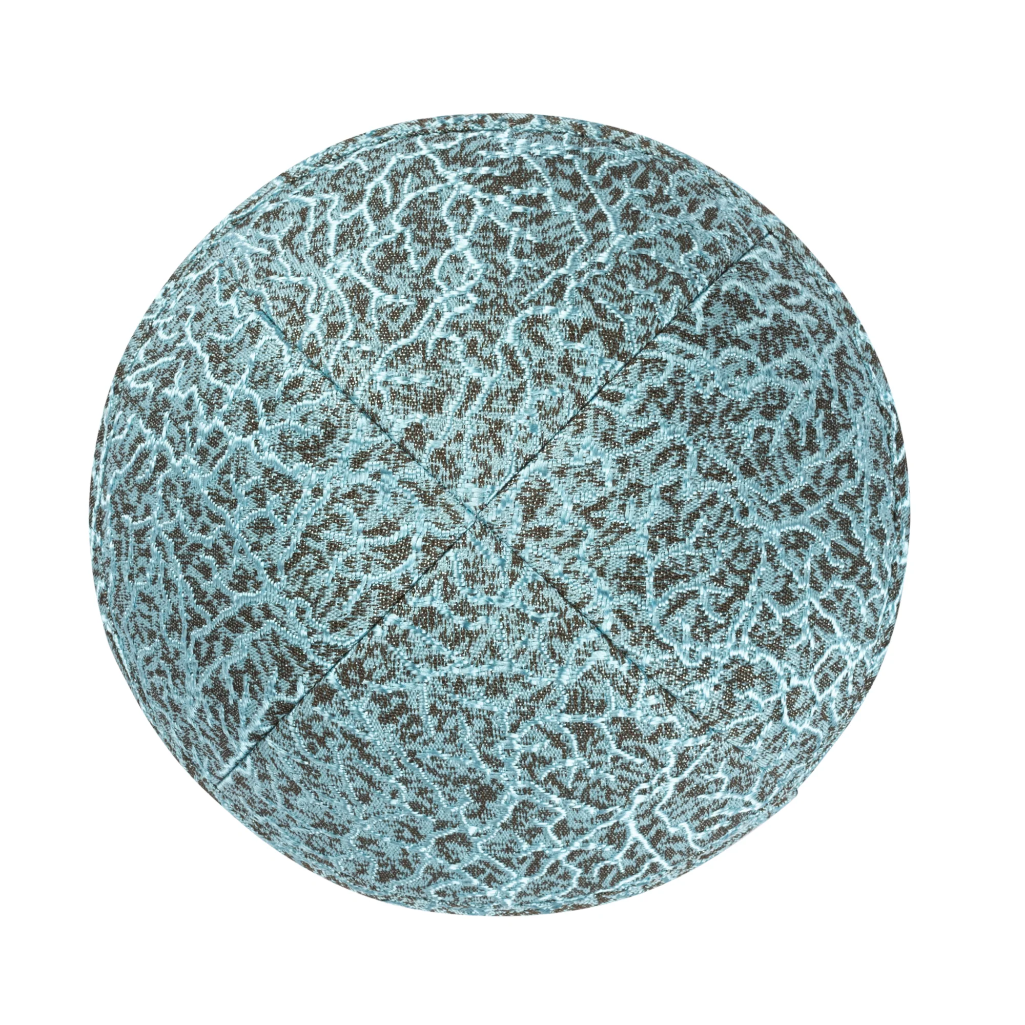 IKIPPAH BLUE ROOTS YARMULKE - Image 2