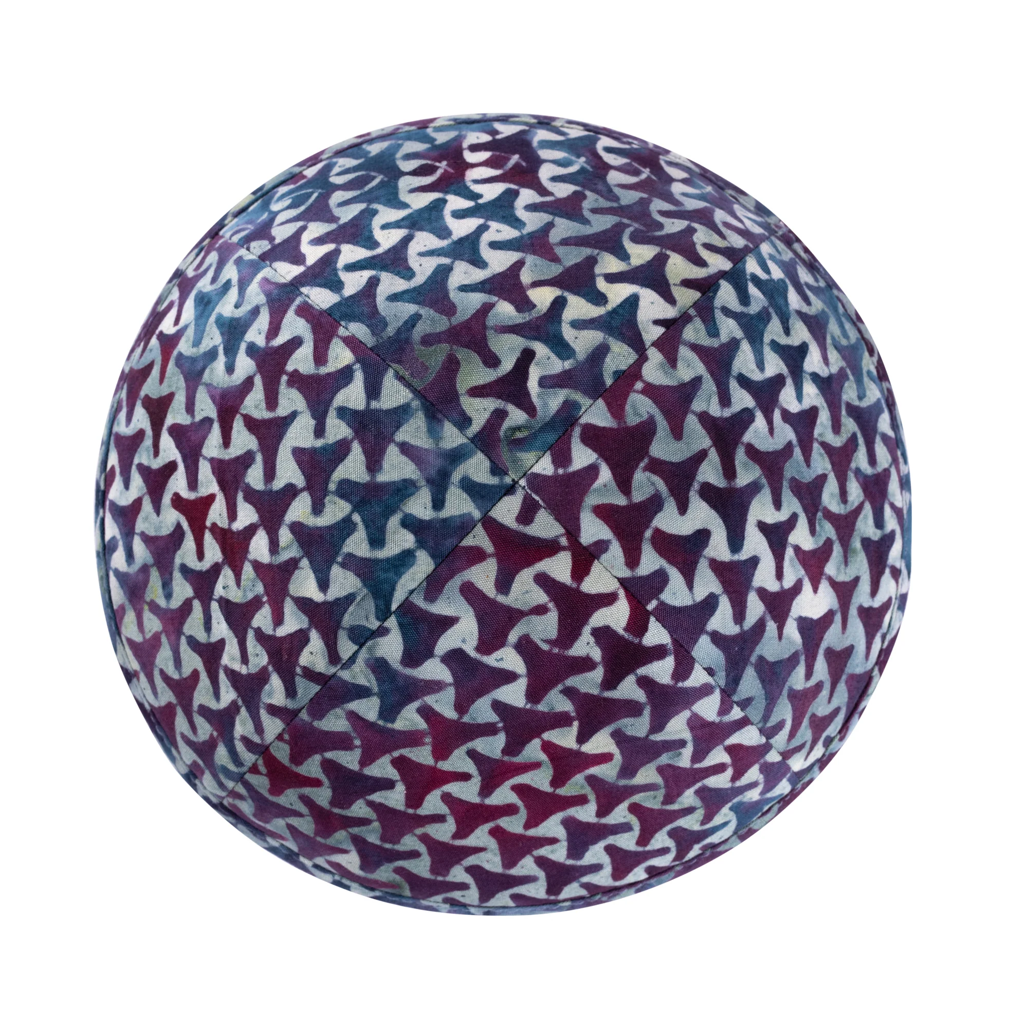 IKIPPAH BLUE SPINNER YARMULKE - Image 2