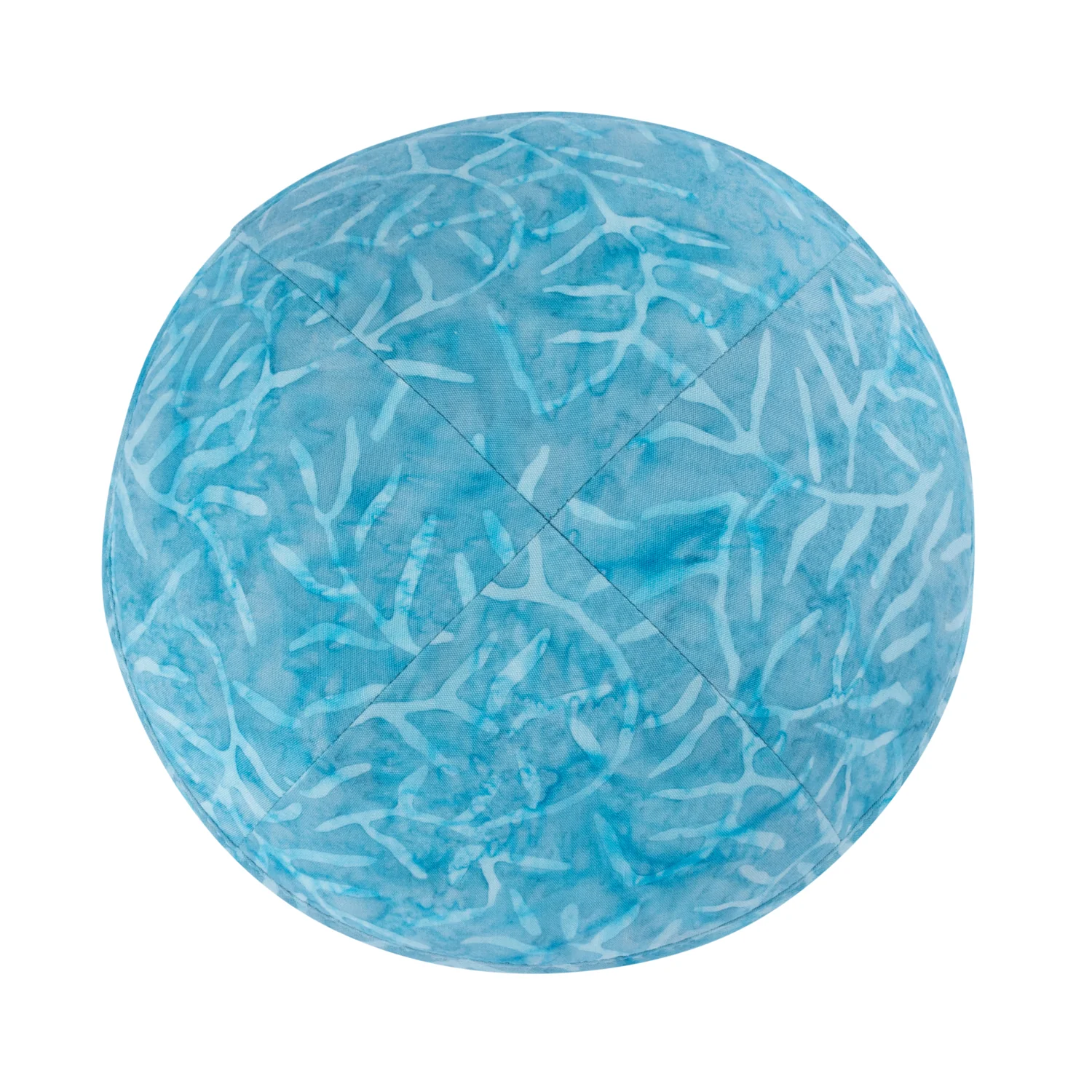 IKIPPAH BLUE VINES YARMULKE - Image 2