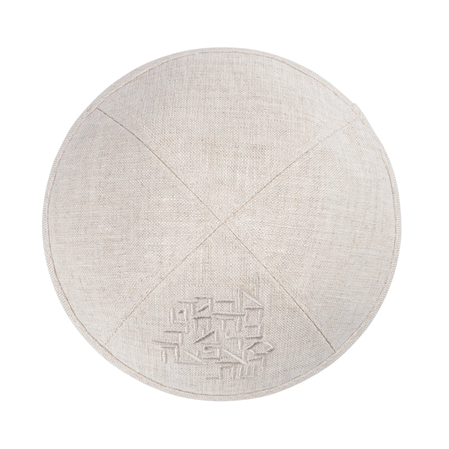 IKIPPAH STACKED ALEPH BAIS YARMULKE - Image 6