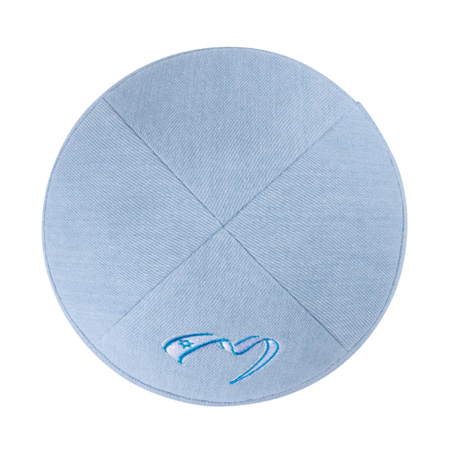 IKIPPAH HEART OF ISRAEL YARMULKE - Image 2