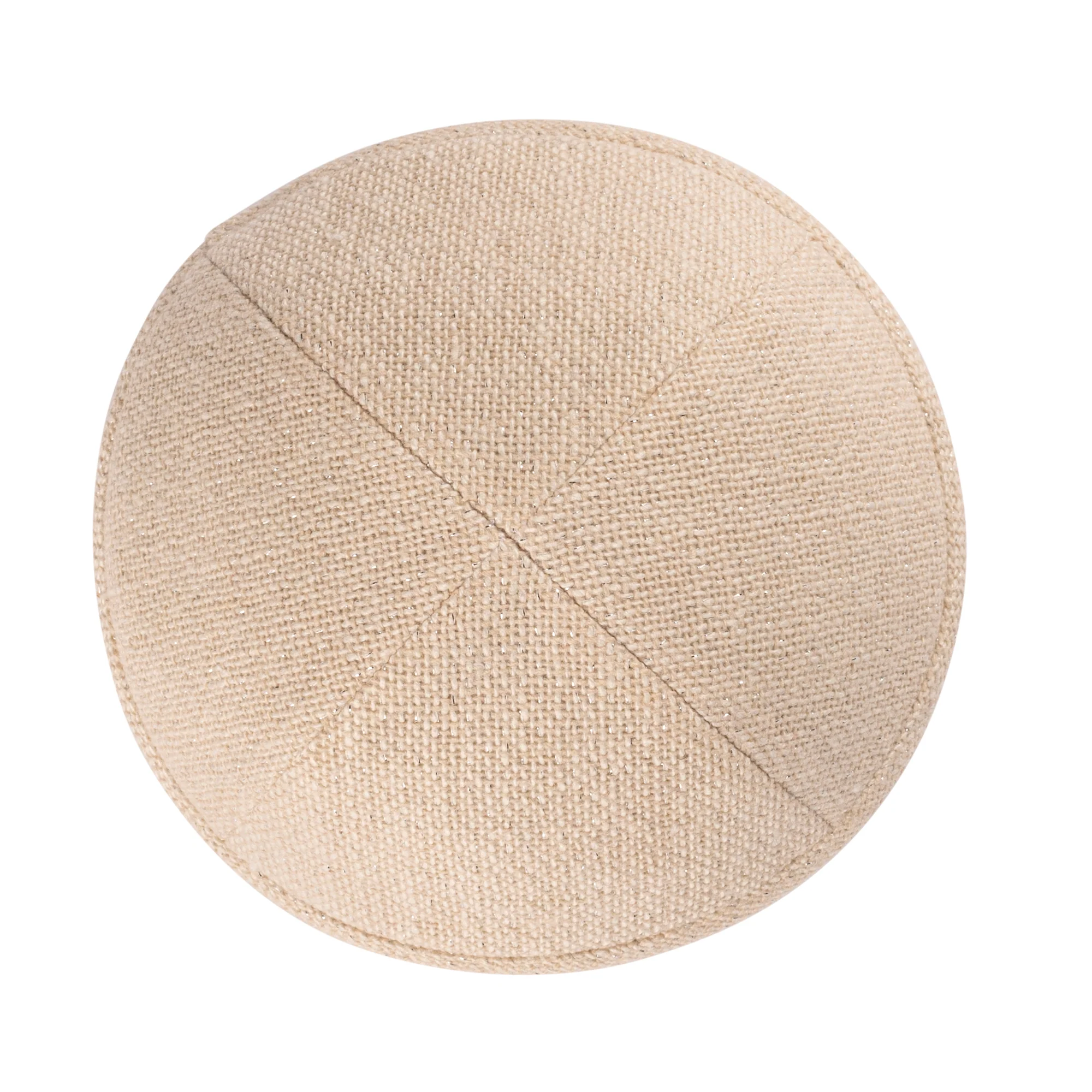 IKIPPAH IVORY SPARKLE YARMULKE - Image 2