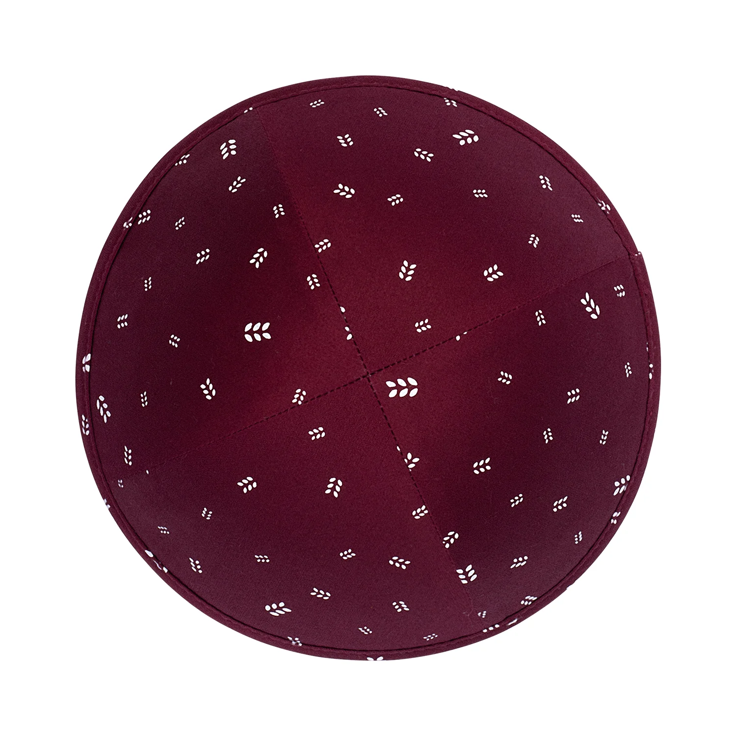 IKIPPAH LEAVE IT - BURGUNDY YARMULKE - Image 2