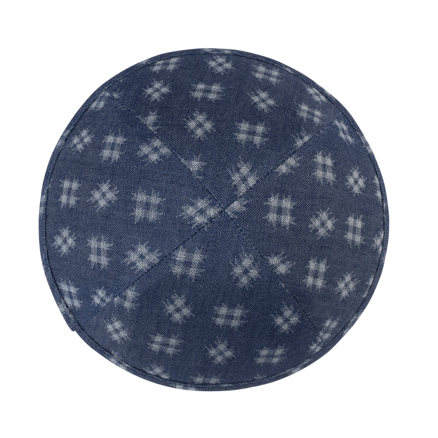 IKIPPAH DENIM HASHTAG YARMULKE - Image 2
