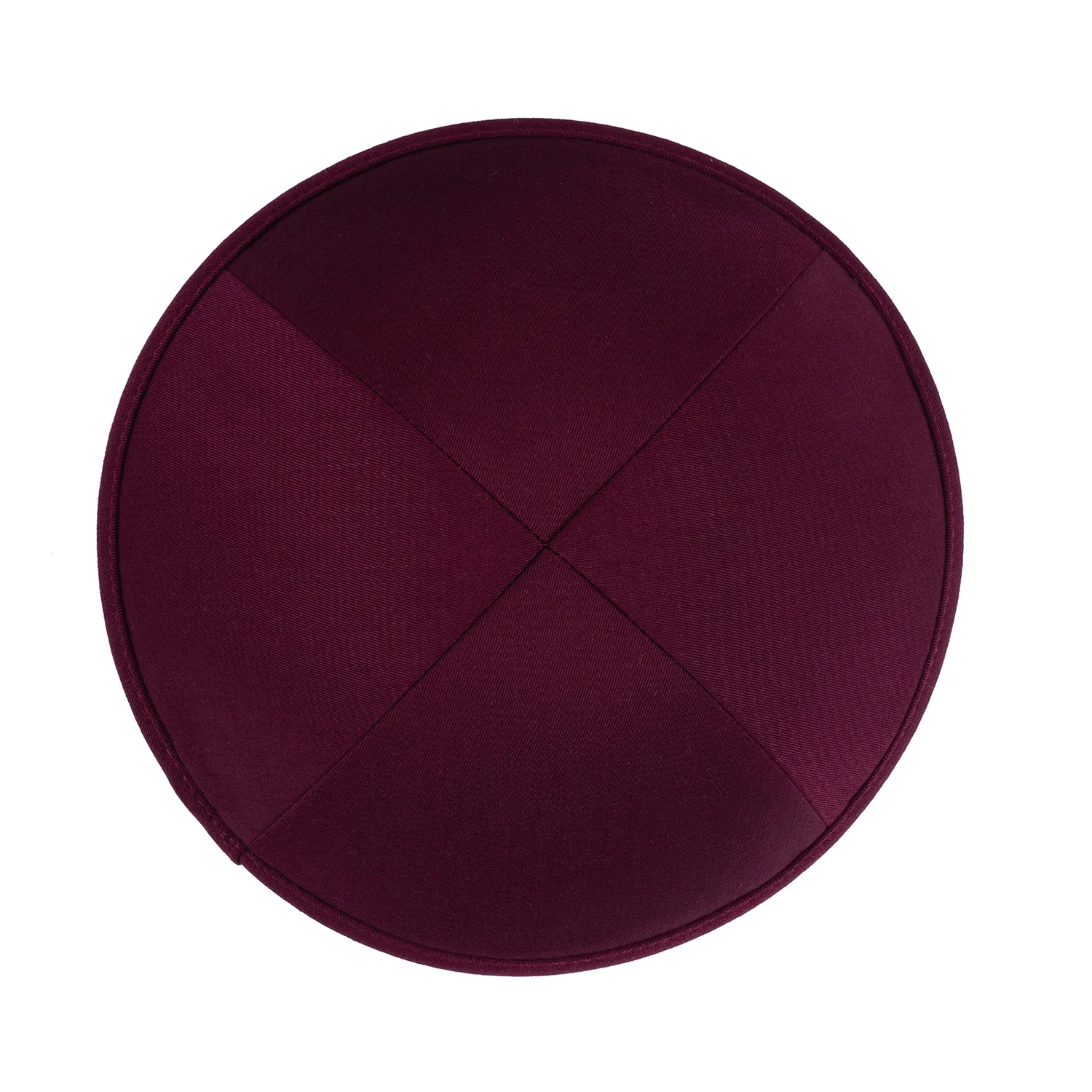 IKIPPAH MAROON SUITING YARMULKE - Image 2
