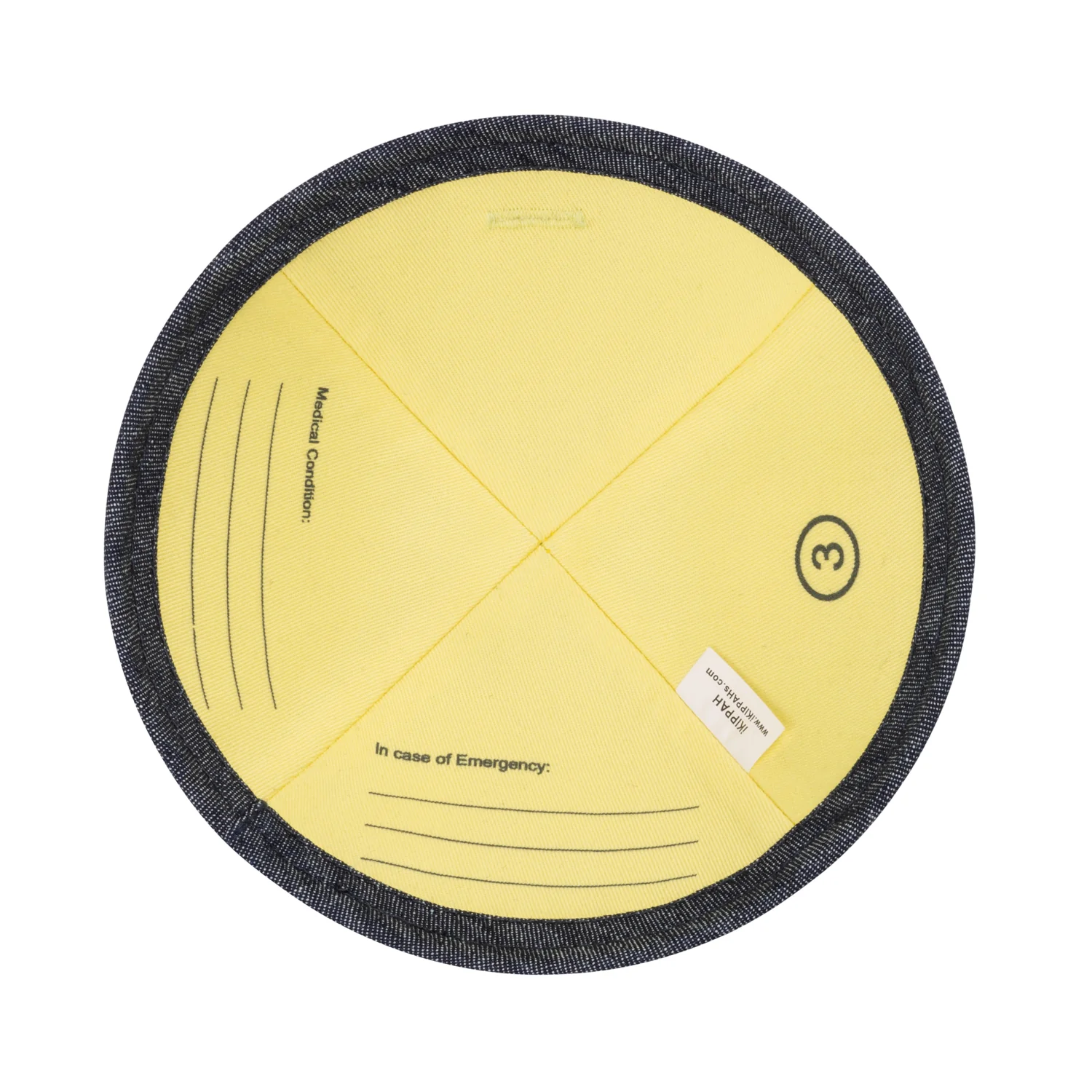 IKIPPAH MEDICAL ALERT YARMULKE - Image 3