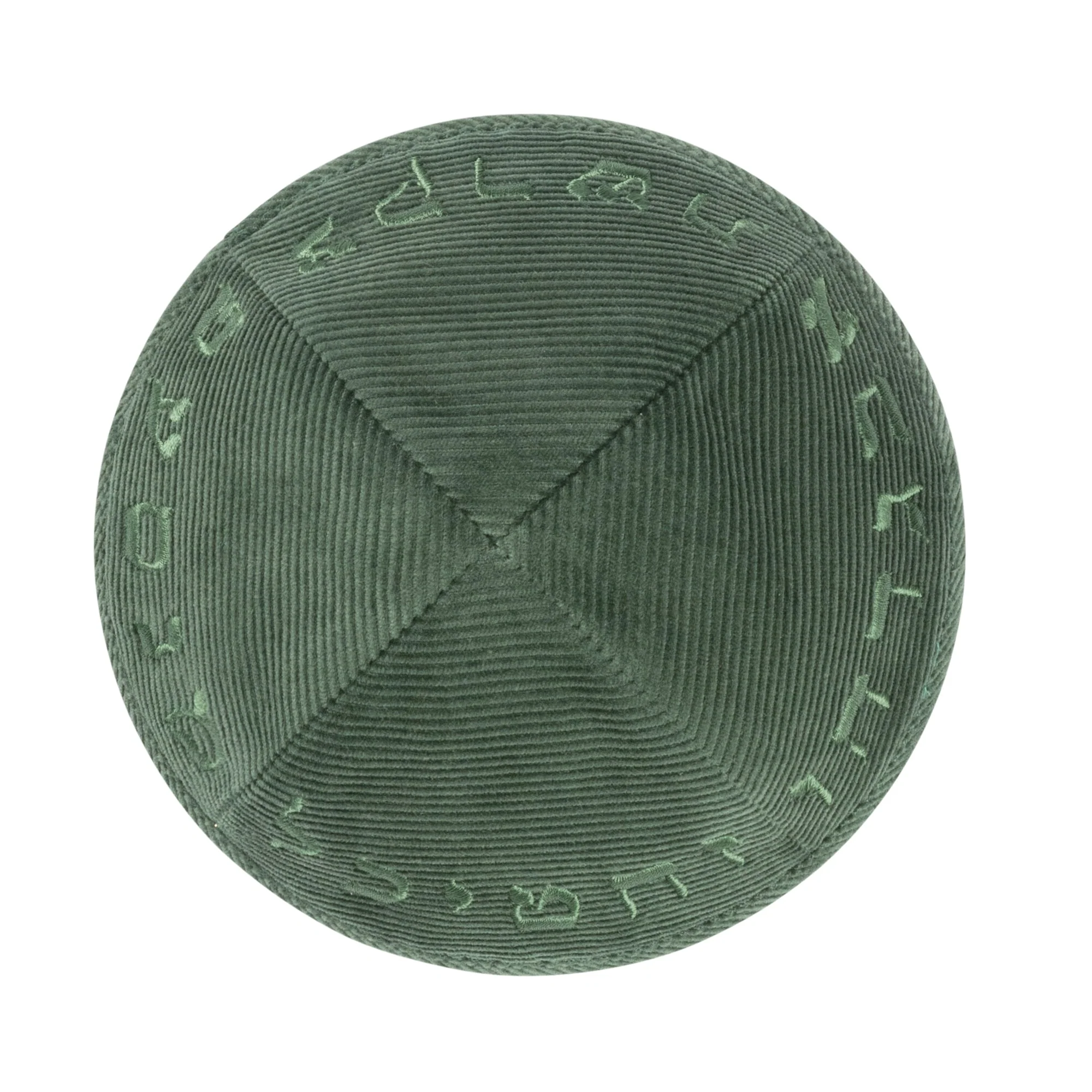 IKIPPAH CORDUROY W/ ALEPH BAIS YARMULKE - Image 4