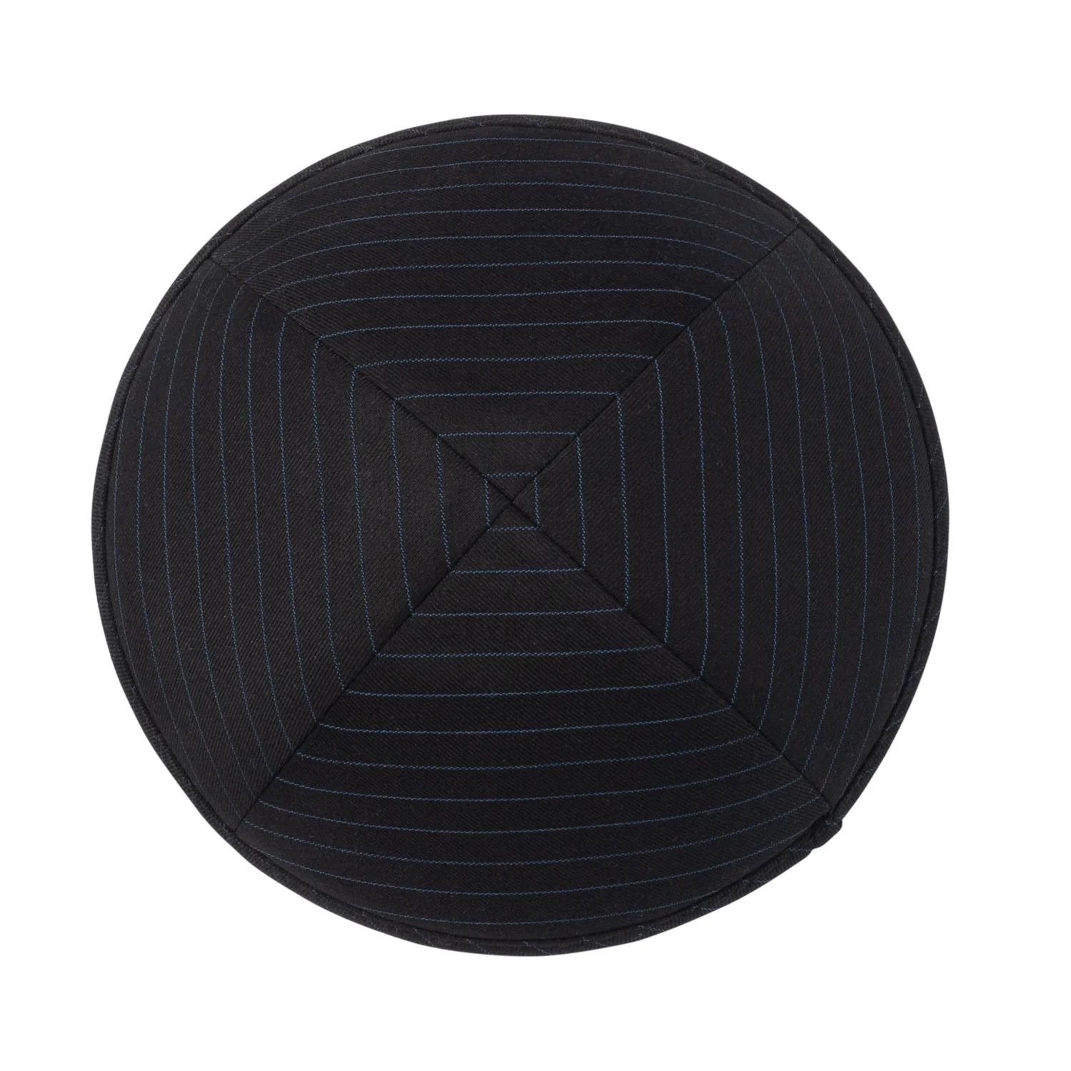 IKIPPAH BLACK PINSTRIPE YARMULKE - Image 2