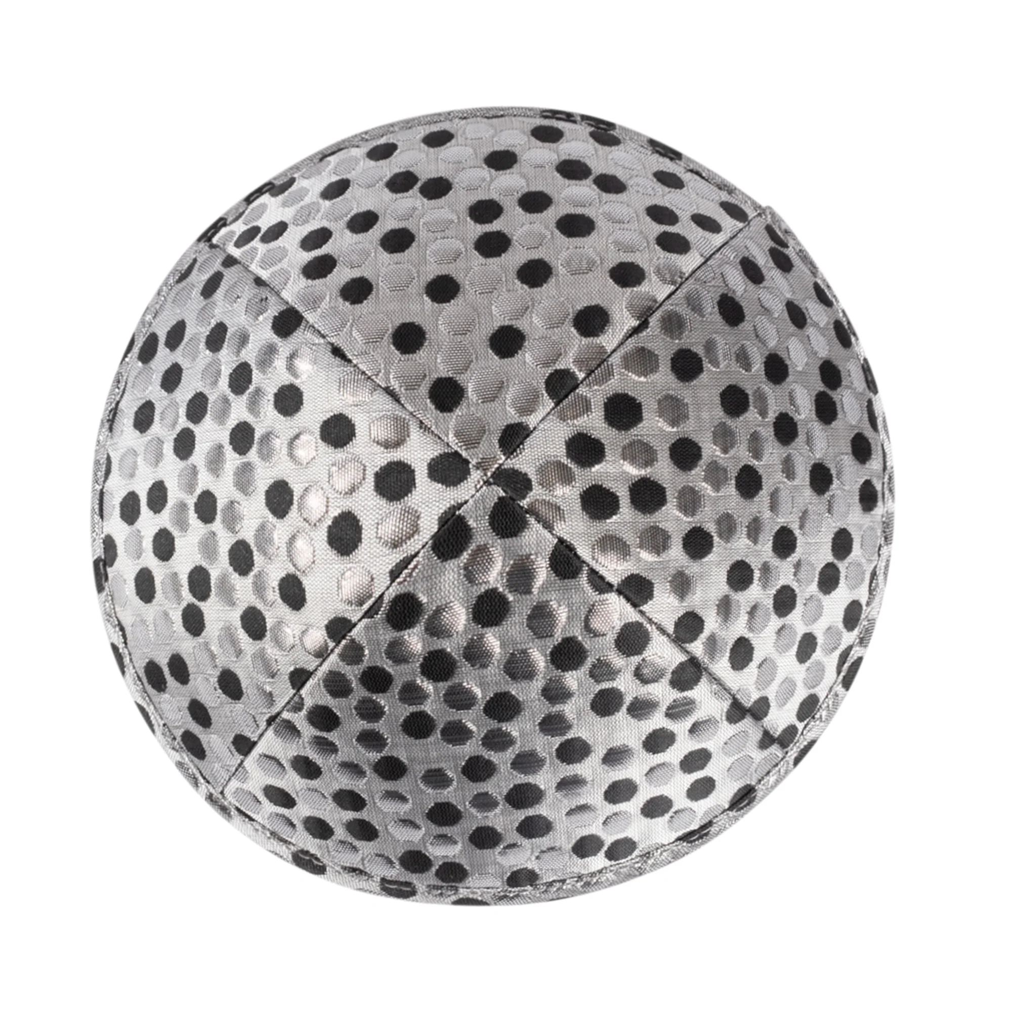 IKIPPAH SILVER DOTS YARMULKE - Image 2