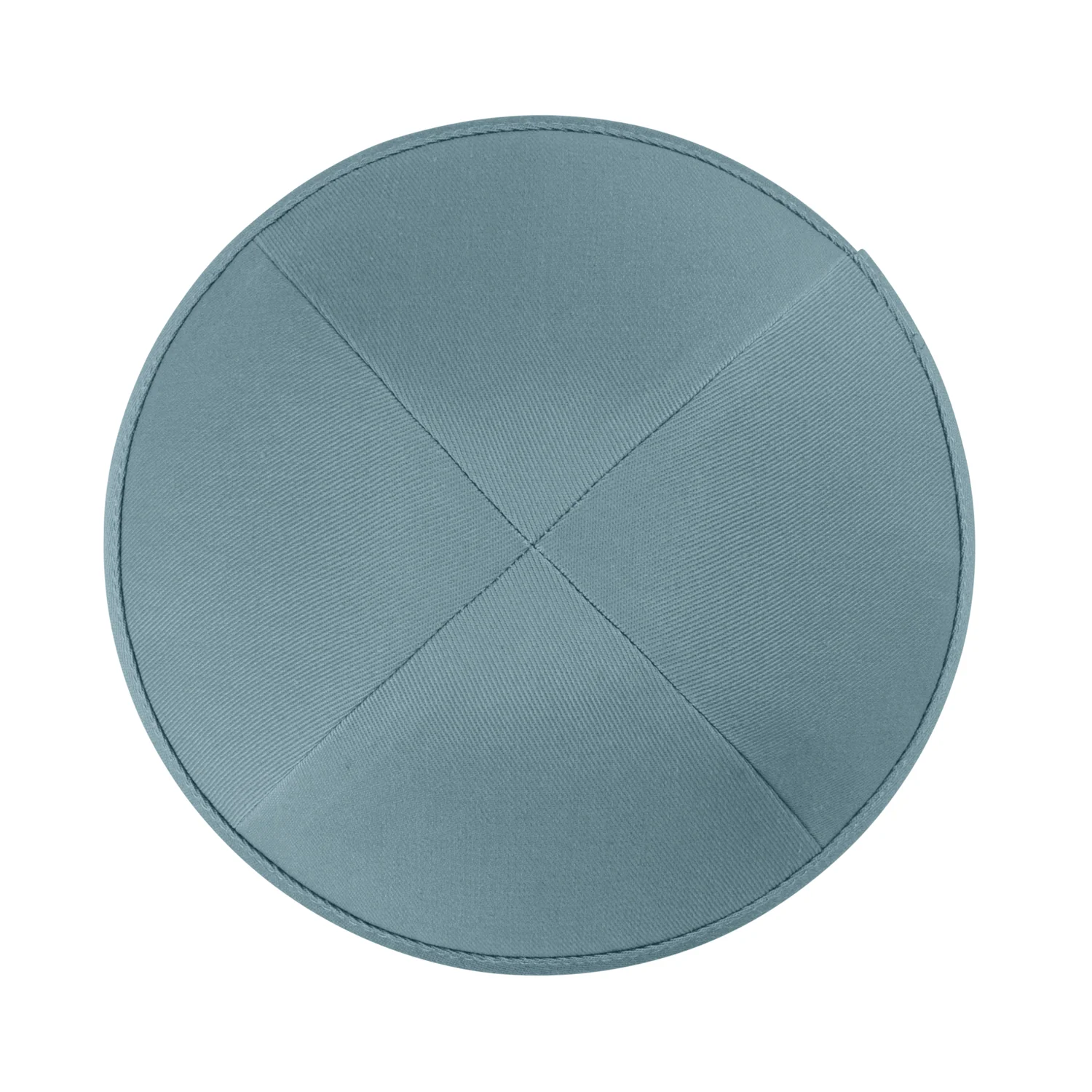 IKIPPAH SLATE BLUE COTTON YARMULKE - Image 2