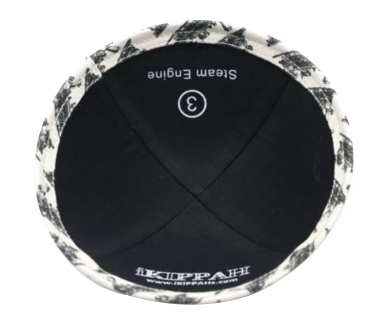 IKIPPAH STEAM ENGINE YARMULKE - Image 3