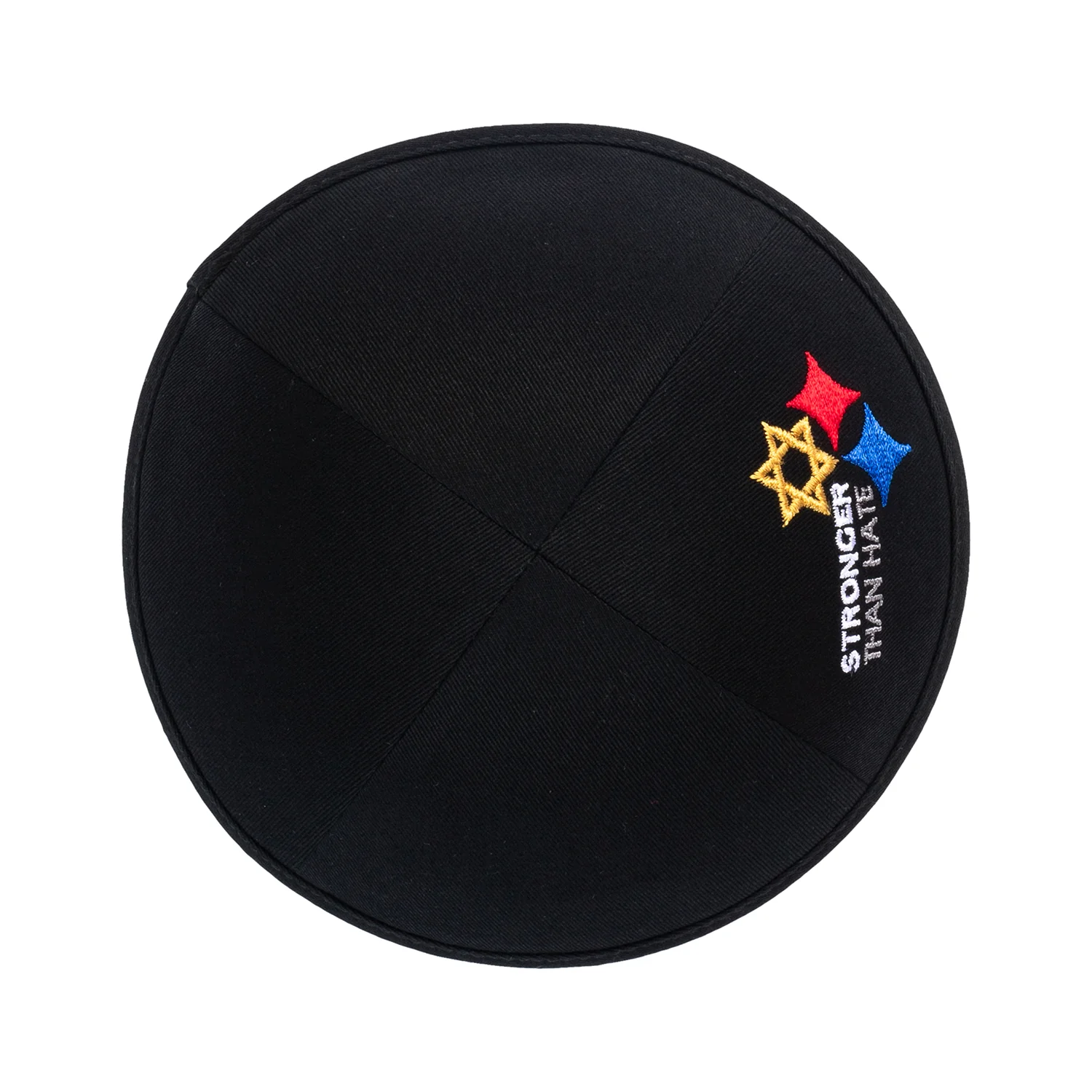 IKIPPAH STRONGER THAN HATE YARMULKE - Image 2