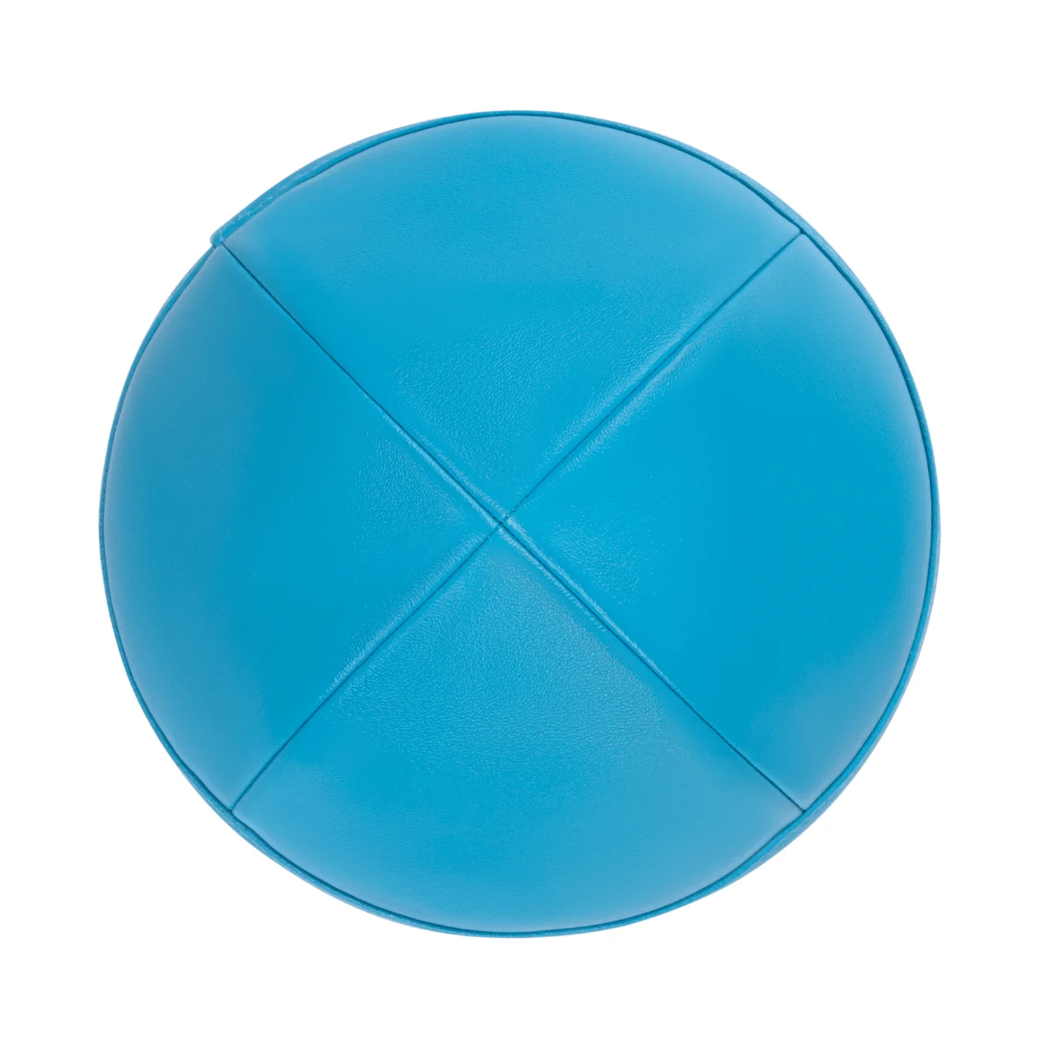 IKIPPAH TURQUOISE LEATHER YARMULKE - Image 2