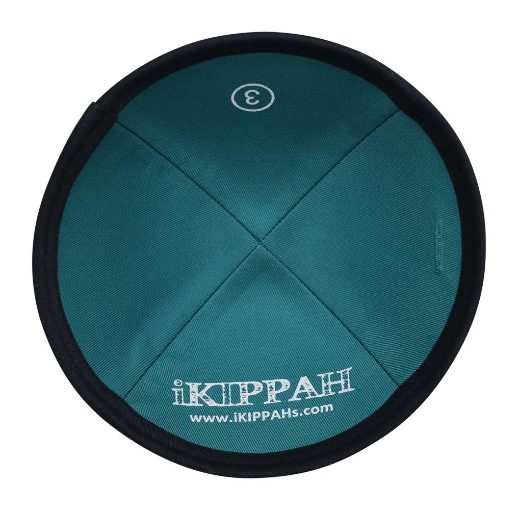 IKIPPAH NAVY SUITING YARMULKE - Image 3