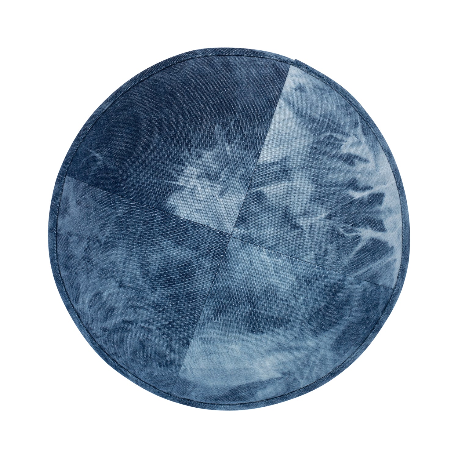 IKIPPAH TIE DYE DENIM YARMULKE - Image 2