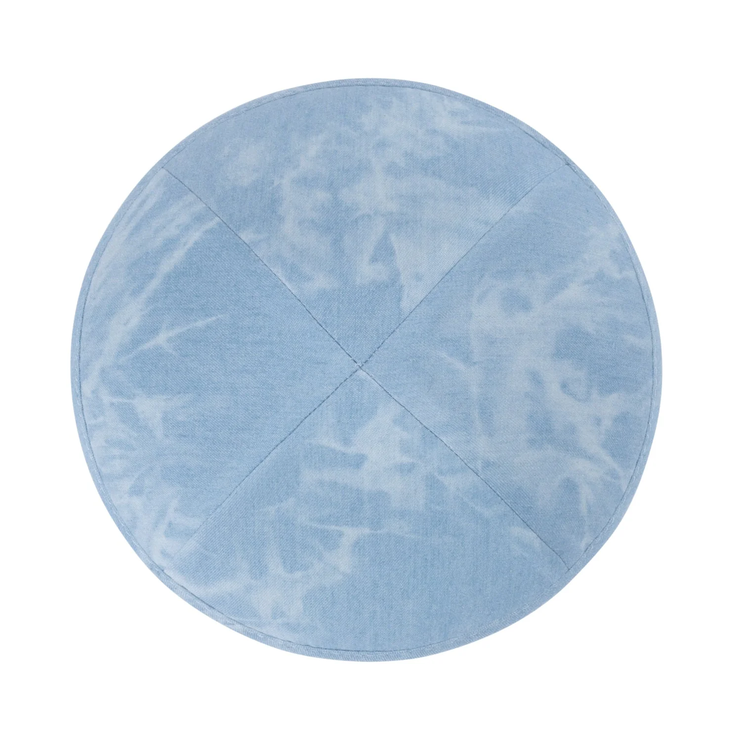 IKIPPAH TIE DYE DENIM YARMULKE - Image 5