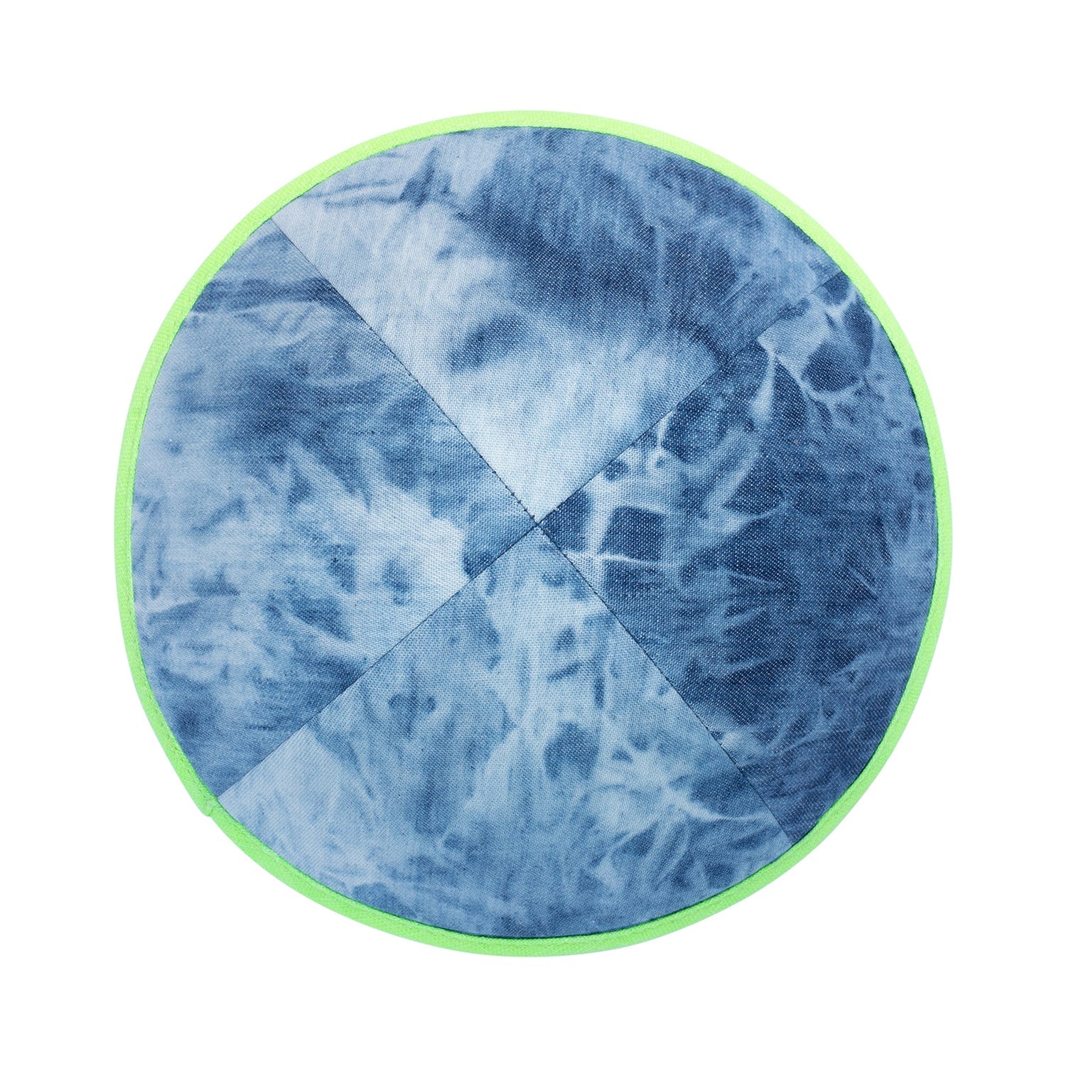 IKIPPAH TIE DYE DENIM YARMULKE - Image 9